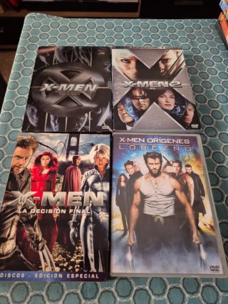 Pack 4 Películas X-Men DVD
