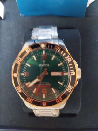 Orologio Festina Automatico Oro Verde