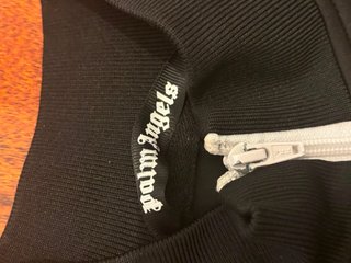 Palm Angels Track Jacket Nera