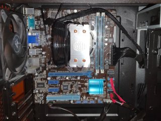 Scheda Madre Asus + CPU Intel i7 2600 + RAM
