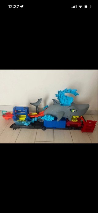 Hot Wheels Túnel Lavagem Tubarão