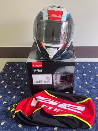 Casco LS2 Storm + Pinlock + Scatola Tg. S