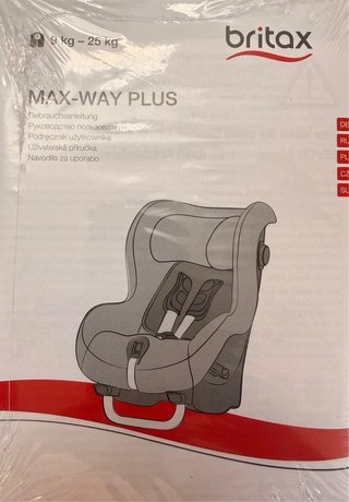 Silla coche Britax Max-Way Plus