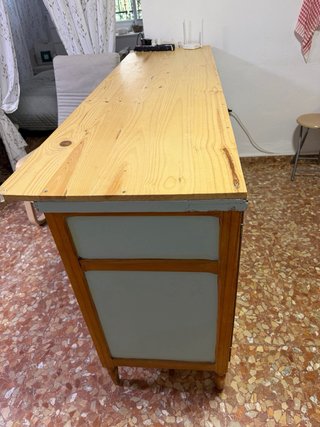 Cocina completa madera y metal