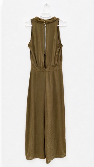 Mono Zara Talla S Verde Oliva