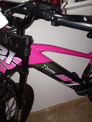 Bicicleta Eléctrica Rosa Xtreme