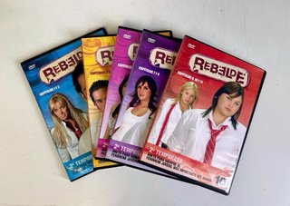 Rebelde 1ª y 2ª Temporada DVD