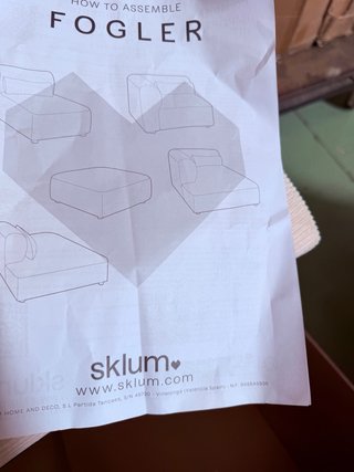 Sklum Módulo chaise longue derecho para sofá
