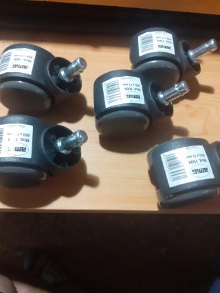 Juego 5 Ruedas Silla Oficina/Gamer Amig