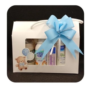 Cesta de Nacimiento Azul: Mustela+ Mam + Accesorio