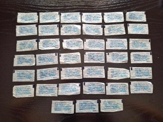 Lotto 39 Cartigli Baci Perugina Anni 2000