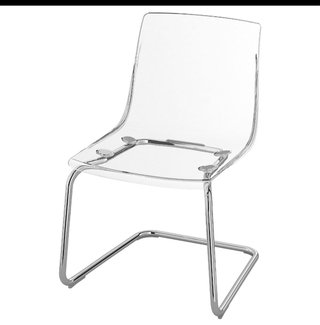 4 sillas IKEA TOBIAS transparentes – Como nuevas –
