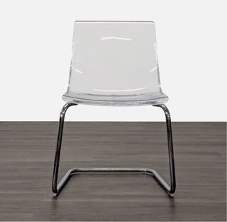 4 sillas IKEA TOBIAS transparentes – Como nuevas –