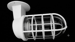 Lámpara de Pared Moderna Vapor Tight