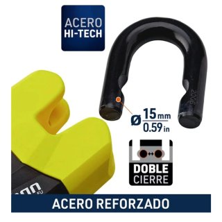 Cadena, candado y anclaje Urban Security para moto