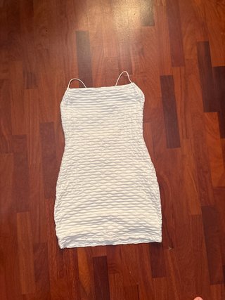Vestito bianco corto