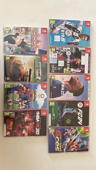Pack 4 Juegos FIFA y FC para Nintendo Switch