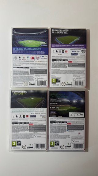 Pack 4 Juegos FIFA y FC para Nintendo Switch