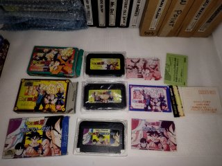 Lote 6 juegos Dragon Ball Famicom
