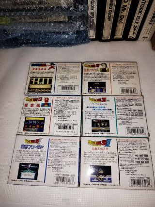 Lote 6 juegos Dragon Ball Famicom