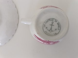 🇪🇸 Taza y platito Pickman La Cartuja de Sevilla