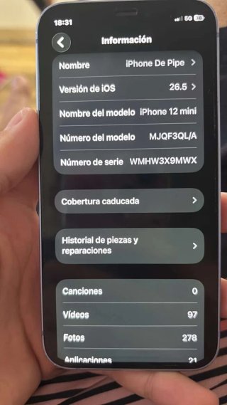 iPhone 12 mini Morado