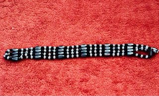 Collana bracciale ematite magnetica flessibile