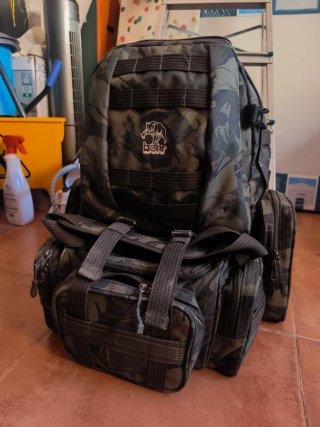 Mochila Carpfishing Camuflaje