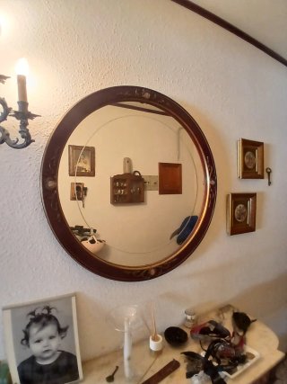Muebles, espejo, apliques pared,estantería rincone