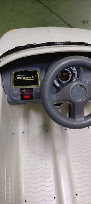 Coche eléctrico infantil Fiat 500 blanco