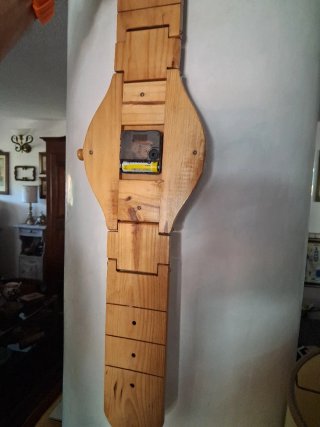 Orologio da parete grande in legno cm70