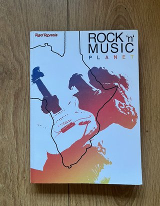 Libro Revista rock and music planet red ronnie