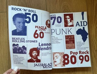 Libro Revista rock and music planet red ronnie