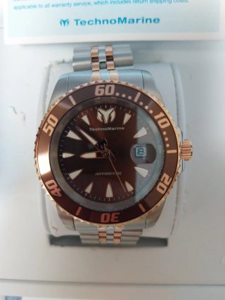 Technomarine Automatico Oro/Argento