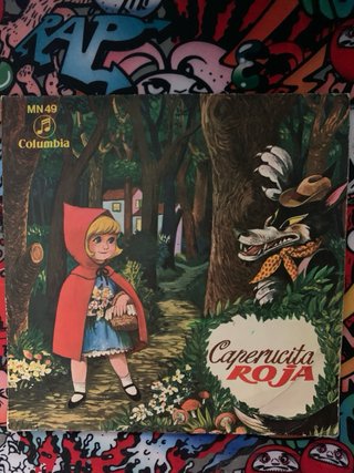 Lote Vinilos Disney Cuentos Infantiles