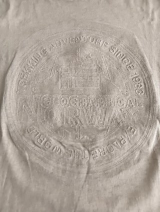 Camiseta S Geographical Norway Beige