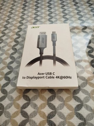 Cable Acer USB C a Displayport 4K@60Hz