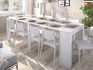 Consola extensible blanca