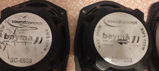 Altavoces Coche 6x9 Ovalados.