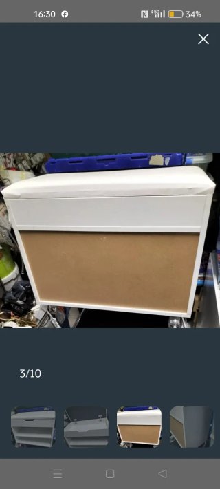 Banco zapatero  con asiento ver descripción