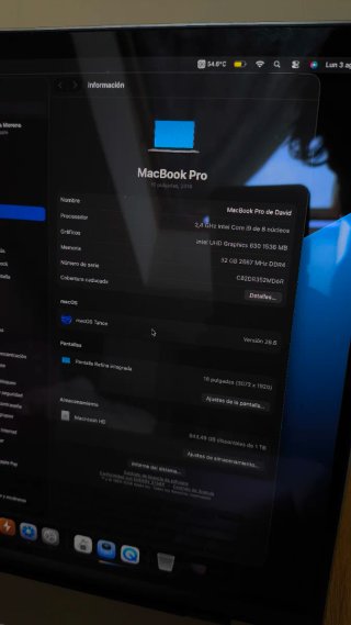 MacBookPro 16 i9 / 32GB RAM / 1TB SSD / Radeon 8GB