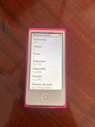 iPod Nano 7ª Gen Rosa