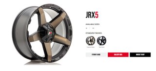 Llantas JRX 4x4, SUV, Pick-up, Furgon Todoterreno