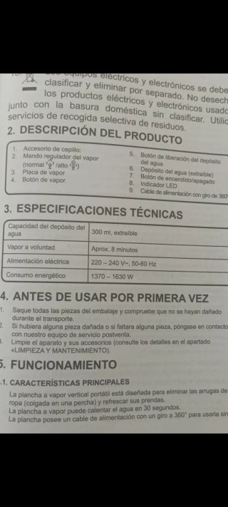 Plancha de vapor Qilive Q.5693