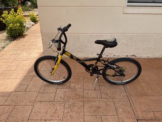 Bicicleta Infantil Niño Amarillo/Negro