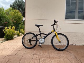 Bicicleta Infantil Niño Amarillo/Negro