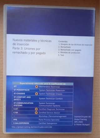 CD Formación DaimlerChrysler CBT Global Training