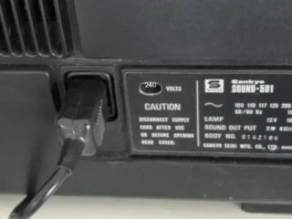 Proyector Super 8 Sankyo Sound 501