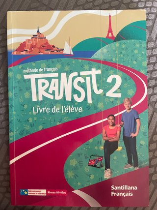 Libro francés Transit 2, 2º Eso (Livre de l’élève)