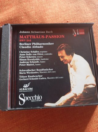 Johann Sebastian Bach - Matthäus-Passion 3 CD